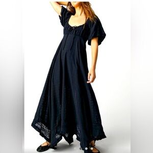 NWT Free people On My Level maxi dress xs